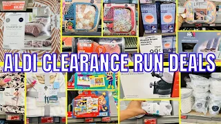 ALDI CLEARANCE RUN DEALS😱🏃🏽‍♀️ALDI PRICE DROPS😱🏃🏽‍♀️ALDI DEALS SHOP W/ME