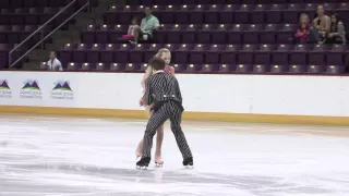 2015 ISU Jr. Grand Prix- Colorado Springs Pairs Free Skate Sarah ROSE / Joseph GOODPASTER USA