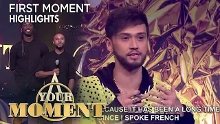 Billy, nasubok ang galing sa French nang makausap sina Sadeck and Kanon | Your Moment Philippines