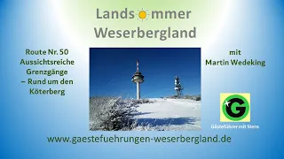 Landsommer Route Nr. 50: Aussichtsreiche Grenzgänge Köterberg