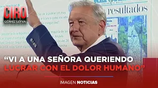 López Obrador criticó a Xóchitl Gálvez por hablar del asesinato del niño Emiliano en Tabasco | Ciro