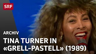 Tina Turner in der Sendung «Grell-Pastell» | Auftritt im Schweizer Fernsehen | SRF Archiv