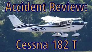 Accident Review: Cessna 182T | Probable Cause AQP #15 In-Flight Icing/U-FIT