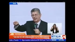 La frontal respuesta de Ramos Allup al discurso de memoria y cuenta de Maduro en la AN
