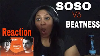 SO-SO vs BEATNESS  | Grand Beatbox Battle 2019 | Loopsation  1/4 Finals (Reaction)  ビートボックス