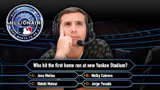 Who Wants to Be a Millionaire? MLB Edition