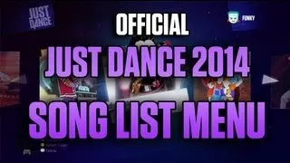 Song List Menu! | Just Dance 2014 [NORTH AMERICA]