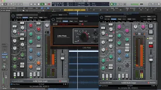 Testing Bx SSL 4000 G on drums