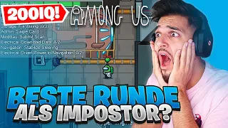 Meine BESTE AMONG US RUNDE als IMPOSTOR?! 😂