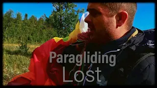 Lost in an XC paragliding flight