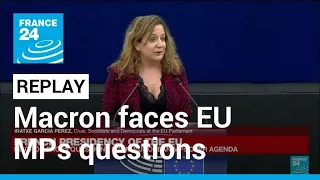 Macron faces questions from MPs over French EU presidency agenda • FRANCE 24 English