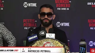 Bellator 297: Patricio "Pitbull" Freire Pre-fight Media Availability