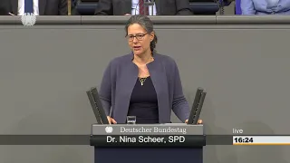 Nina Scheer (SPD) zu #FridaysForFuture Klimastreik - Aktuelle Stunde am 15.03.2019