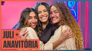 Juliette + Anavitória É HIT! As cantoras fazem VERDADE OU DESAFIO, revelam CRUSHES e mais! 🔥 | TVZ