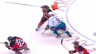 This hit sparked one of the most memorable comebacks in the NHL…