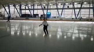 Elizaveta Tuktamysheva (RUS) - 3A-3T (In Practice)