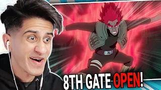 GUY SENSEI OPENS ALL 8 GATES! Naruto Shippuden Episode 418, 419 REACTION!