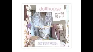 how to make dollhouse WC