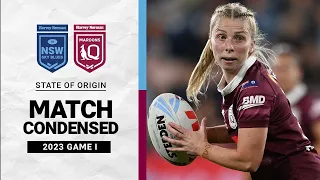 State of Origin 2023 | New South Wales Sky Blues v Queensland Maroons | Match Condensed