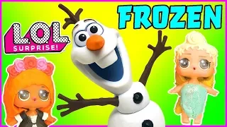 LOL Surprise Dolls Perform Frozen! Starring MC Swag, Coconut QT, Pink Baby, and Diva!