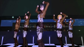 【進撃のMMD】 Follow The Leader