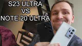 Samsung galaxy s23 ultra vs note 20 ultra обзор и сравнение а так же тест камер