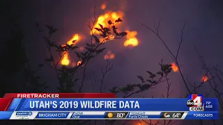 Utah's 2019 wildfire season: The latest numbers