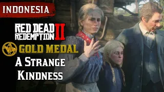 Red Dead Redemption 2 PS4 - Misi #24 - A Strange Kindness - [GOLD MEDAL] INDONESIA