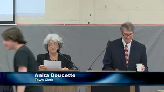 Town Meeting May 6, 2019