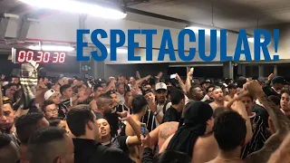 FIEL celebrando SER CORINTHIANS e dando um SHOW À PARTE na saída do Maracanã!