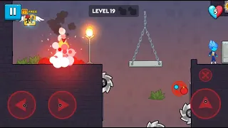 Red Boy & Blue Girl ( Android Version 100 Levels)