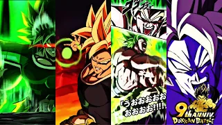 9TH Anniversary LR SSJ Broly Animations!!! (DBZ: DOKKAN BATTLE)