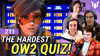 E211: The HARDEST Overwatch Quiz EVER? w/ Apply, Custa, Jaws & Reinforce