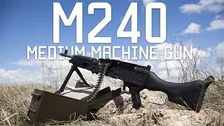 M240 Medium Machine Gun | How to Load Unload and shoot | Tactical Rifleman