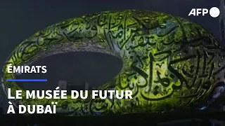 Emirats: le musée du futur, nouvel édifice hors-norme à Dubaï | AFP