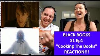 Americans React | BLACK BOOKS | Cooking The Books Season 1 Episode 1 | REACTION