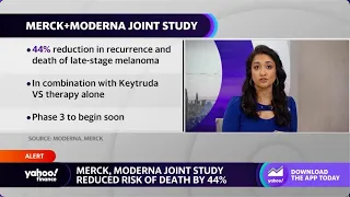 Moderna and Merck’s cancer vaccine trial shows promising initial results