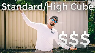 40ft. High Cube vs. Standard Shipping Container | Benefits & Cost $$$