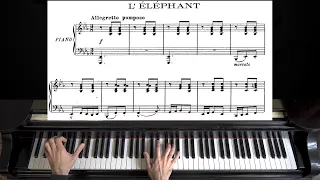 Saint-Saëns - L'Éléphant (The Elephant) | The Carnival of the Animals