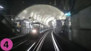 Time lapse Ligne 4 RATP