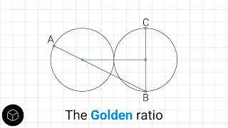 Animation: The easiest way to find Golden Ratio | mathocube |