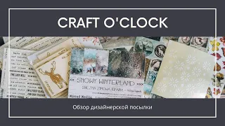 Обзор посылки с новогодними новинками от Craft O'clock