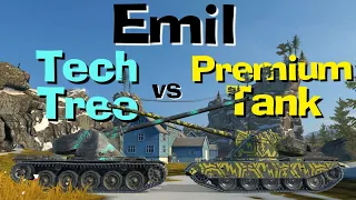 WOT Blitz Face Off || Emil 1 vs Emil 1951