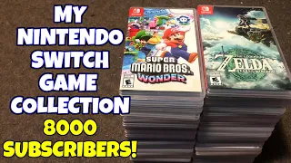 My Nintendo Switch Game Collection! Thank You For 8000 Subscribers!