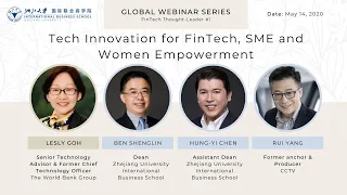 Tech Innovation for FinTech, SME and Women Empowerment | Lesly Goh | ZIBS