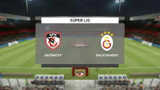 ⚽ Gaziantep vs Galatasaray ⚽ | Süper Lig (29/01/2021) | Fifa 21