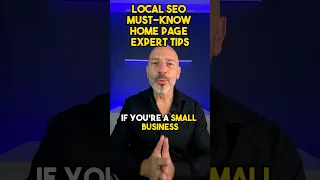 Local SEO Must-Know Home Page Expert Tips