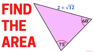 Find the Area of the Triangle: Step-by-Step Tutorial