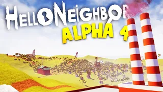 USING CHEATS AND EXPLORING OUTSIDE THE MAP IN HELLO NEIGHBOR ALPHA 4! | Hello Neighbour Game