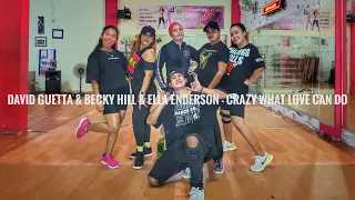 David Guetta & Becky Hill & Ella Enderson - Crazy What Love Can Do 🖤 | ZUMBA | FITNESS | At Bppn